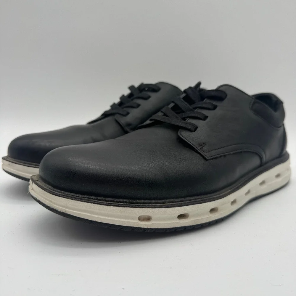 Lands' End Men's Size 11 Black‎ Sport Oxford Casual Shoes
